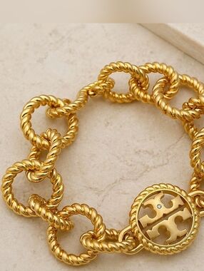 Tory Burch Textured Rope
Bracelet | Gold